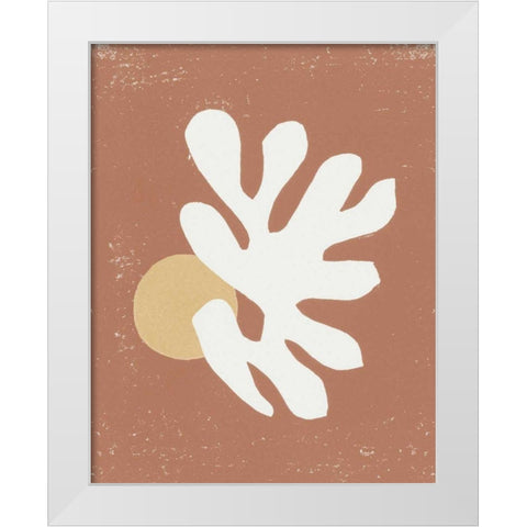 Matisse Homage III White Modern Wood Framed Art Print by Hershey, Moira