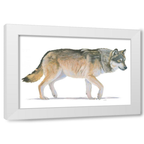 Northern Wild II White Modern Wood Framed Art Print by Wiens, James