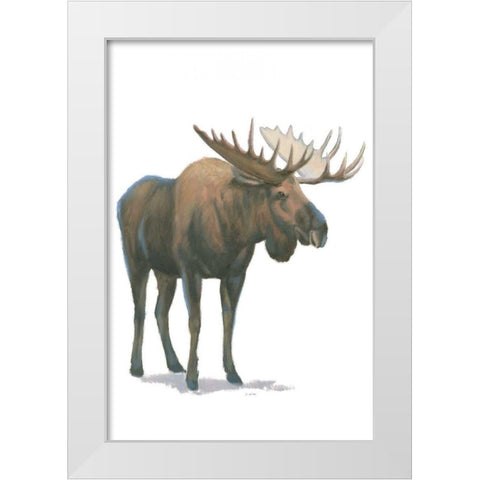 Northern Wild VI White Modern Wood Framed Art Print by Wiens, James