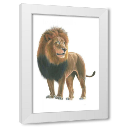 Wild and Free I White Modern Wood Framed Art Print by Wiens, James