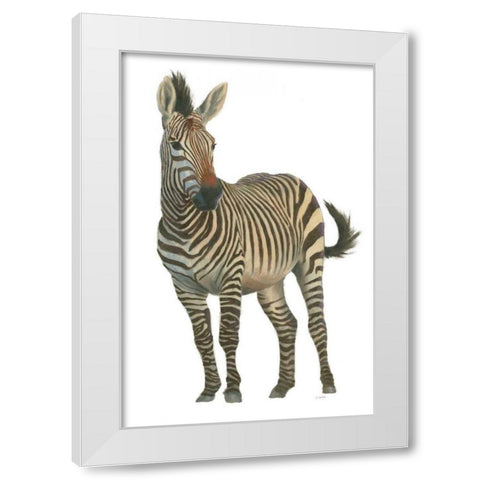 Wild and Free VI White Modern Wood Framed Art Print by Wiens, James