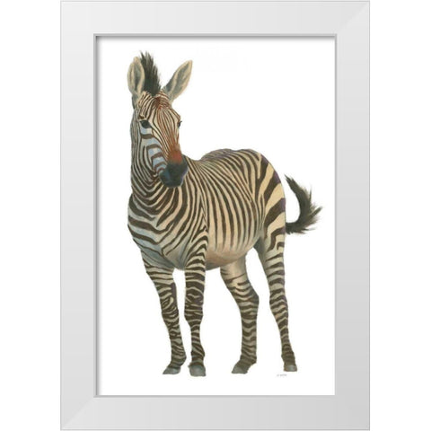 Wild and Free VI White Modern Wood Framed Art Print by Wiens, James