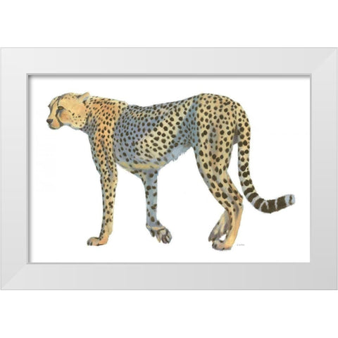 Wild and Free VII White Modern Wood Framed Art Print by Wiens, James