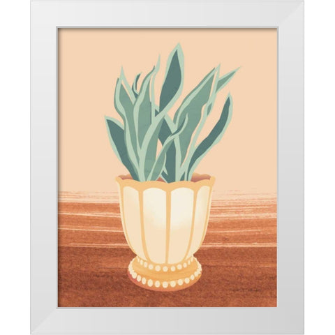 The Great Indoors II Warm White Modern Wood Framed Art Print by Gallagher, Megan