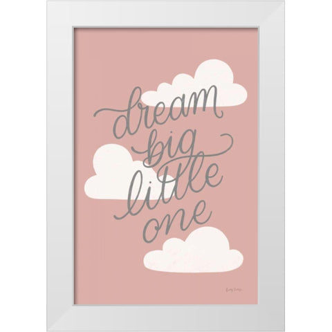 Boho Nursery IV Blush White Modern Wood Framed Art Print by Thorns, Becky