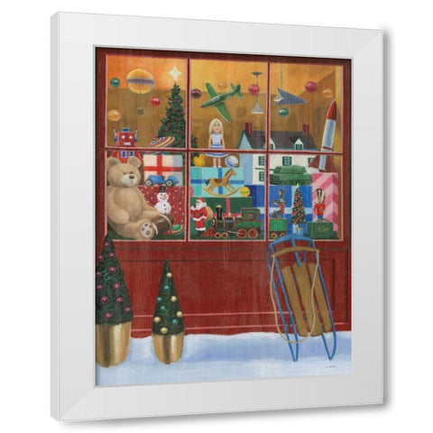 Holiday Moments III Crop White Modern Wood Framed Art Print by Wiens, James