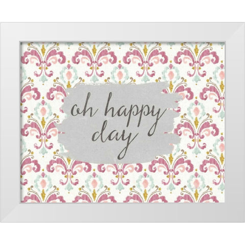 Soft Deco VIII White Modern Wood Framed Art Print by Tavoletti, Anne