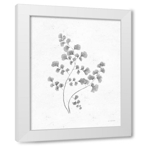 Soft Summer Sketches IV Blue White Modern Wood Framed Art Print by Wiens, James