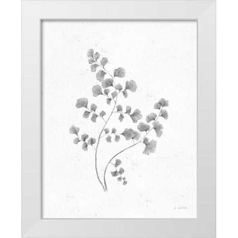 Soft Summer Sketches IV Blue White Modern Wood Framed Art Print by Wiens, James