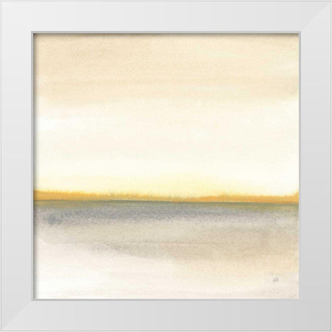 Flatland II White Modern Wood Framed Art Print by Paschke, Chris