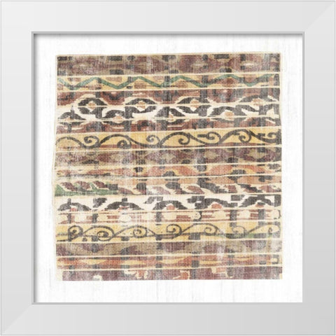 Fragments from Afar II White Modern Wood Framed Art Print by Wild Apple Portfolio