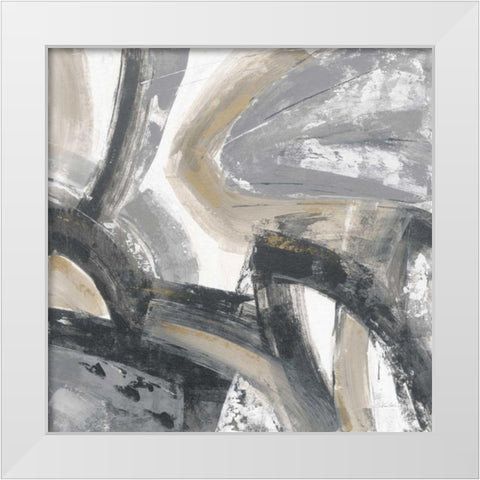 Urban Graffiti I Neutral White Modern Wood Framed Art Print by Vassileva, Silvia