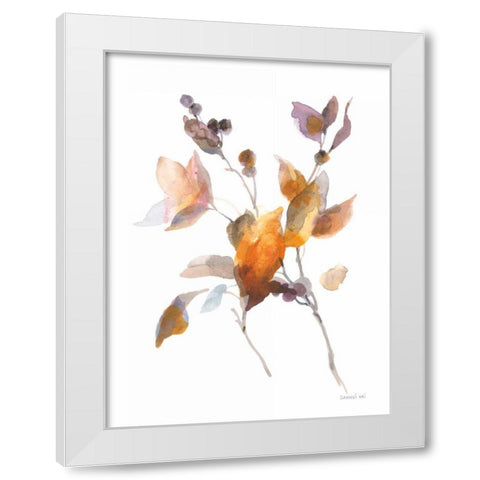 Harvest Cuttings II White Modern Wood Framed Art Print by Nai, Danhui