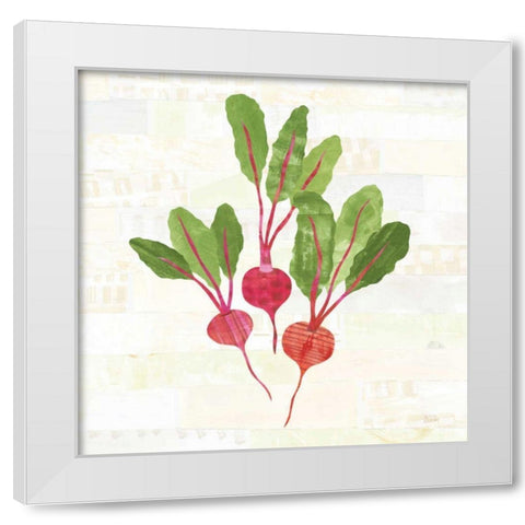 Kitchen Garden V No Words White Modern Wood Framed Art Print by Averinos, Melissa