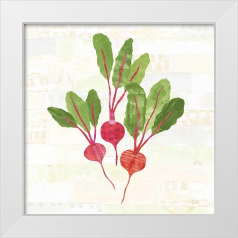 Kitchen Garden V No Words White Modern Wood Framed Art Print by Averinos, Melissa