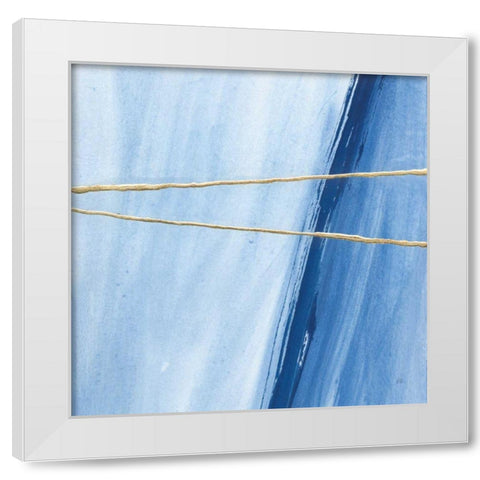 Geometrics II White Modern Wood Framed Art Print by Paschke, Chris