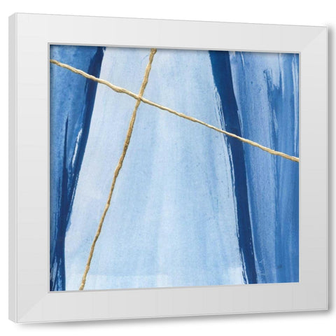 Geometrics III White Modern Wood Framed Art Print by Paschke, Chris