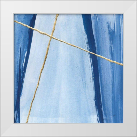 Geometrics III White Modern Wood Framed Art Print by Paschke, Chris