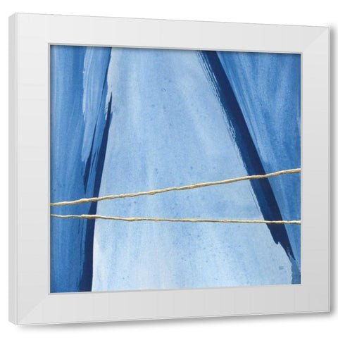 Geometrics IV White Modern Wood Framed Art Print by Paschke, Chris