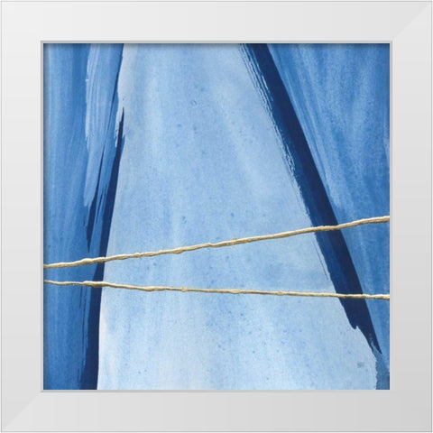 Geometrics IV White Modern Wood Framed Art Print by Paschke, Chris