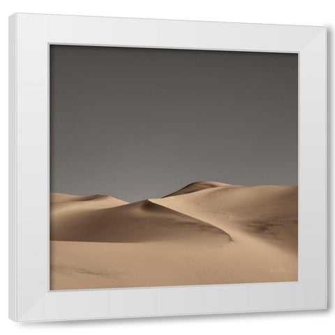 Sandy Dunes II Neutral Sky White Modern Wood Framed Art Print by Eichman, Andre