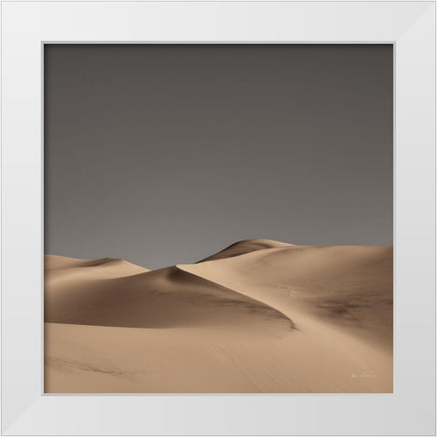 Sandy Dunes II Neutral Sky White Modern Wood Framed Art Print by Eichman, Andre