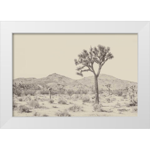 Joshua Tree I Neutral White Modern Wood Framed Art Print by Urquhart, Elizabeth