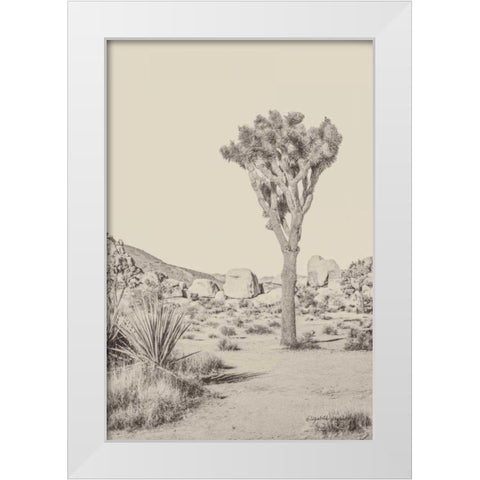 Joshua Tree III Neutral White Modern Wood Framed Art Print by Urquhart, Elizabeth
