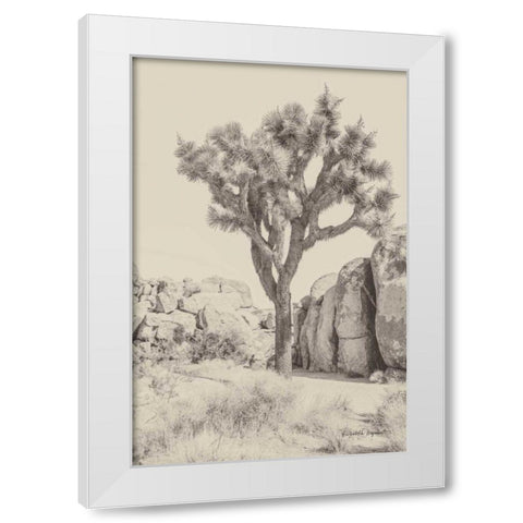 Joshua Tree IV Neutral White Modern Wood Framed Art Print by Urquhart, Elizabeth