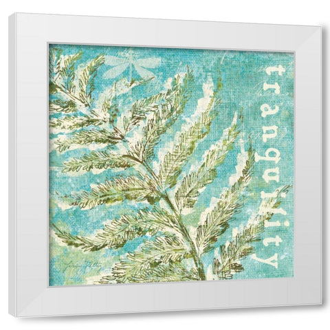 Spring Renewal I White Modern Wood Framed Art Print by Petty, Lisa