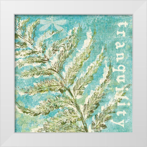 Spring Renewal I White Modern Wood Framed Art Print by Petty, Lisa