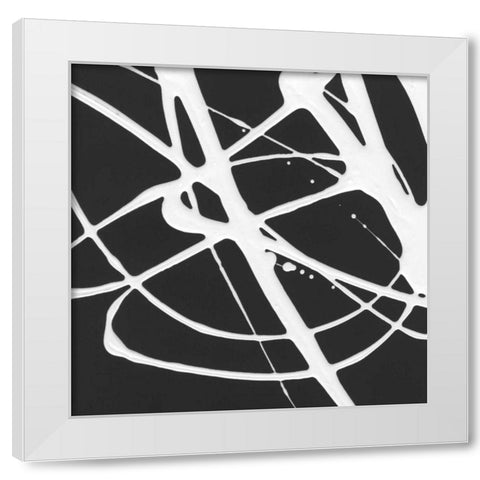 Tumbling Down I White Modern Wood Framed Art Print by Hershey, Moira