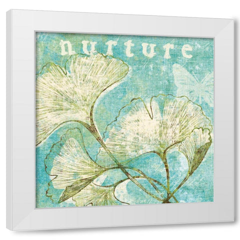 Spring Renewal II White Modern Wood Framed Art Print by Petty, Lisa