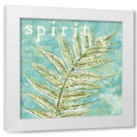 Spring Renewal IV White Modern Wood Framed Art Print by Petty, Lisa
