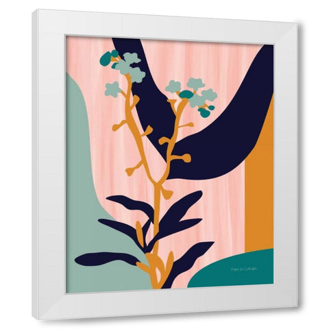 Dont Forget Me White Modern Wood Framed Art Print by Gallagher, Megan