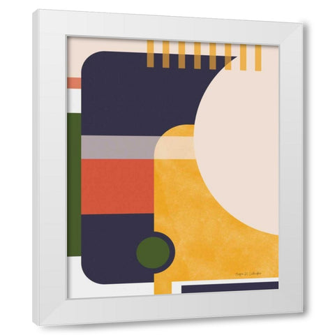 Modern Glam I White Modern Wood Framed Art Print by Gallagher, Megan