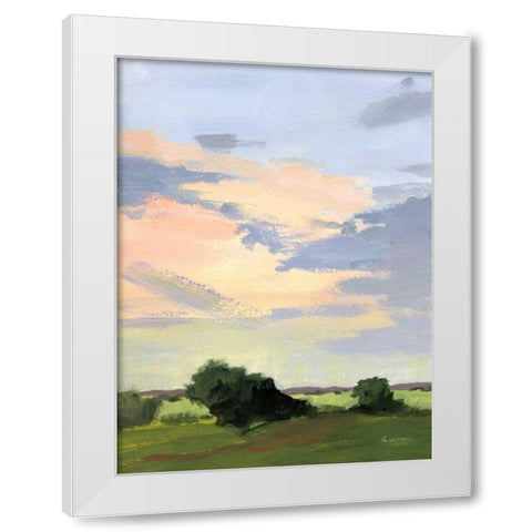 Skylight II v2 White Modern Wood Framed Art Print by Munger, Pamela