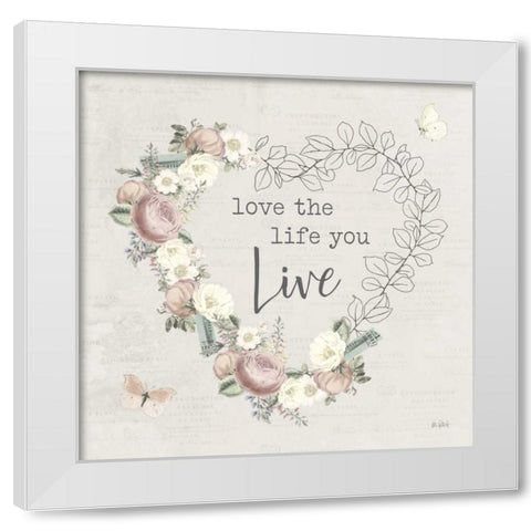 Garden District IV Neutral White Modern Wood Framed Art Print by Pertiet, Katie