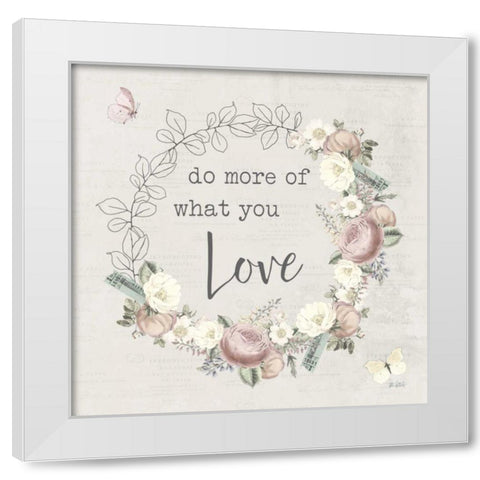 Garden District V Neutral White Modern Wood Framed Art Print by Pertiet, Katie