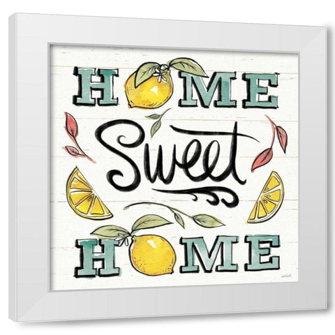 Lemonade Stand III White Modern Wood Framed Art Print by Tavoletti, Anne