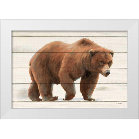 Northern Wild I on Wood White Modern Wood Framed Art Print by Wiens, James