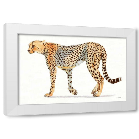 Wild and Free VII Bold White Modern Wood Framed Art Print by Wiens, James