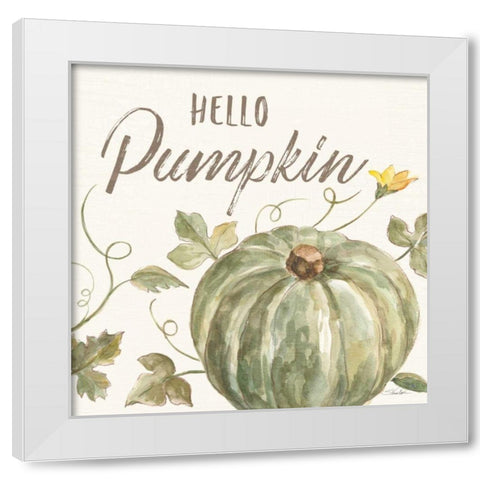 Happy Harvest VII White Modern Wood Framed Art Print by Vassileva, Silvia