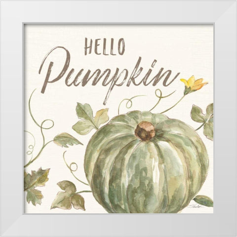 Happy Harvest VII White Modern Wood Framed Art Print by Vassileva, Silvia