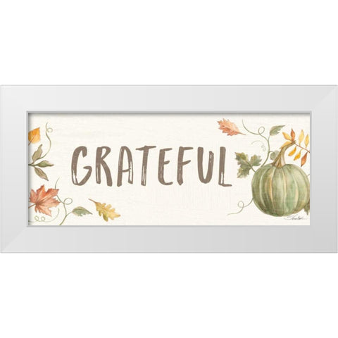 Happy Harvest IX White Modern Wood Framed Art Print by Vassileva, Silvia