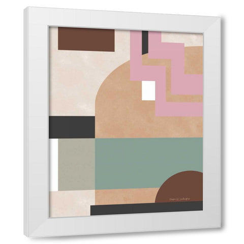 Soft Modern I White Modern Wood Framed Art Print by Gallagher, Megan