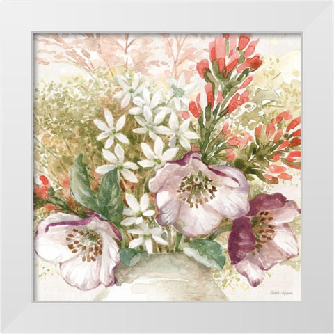 Cottage Charm IV White Modern Wood Framed Art Print by Grove, Beth