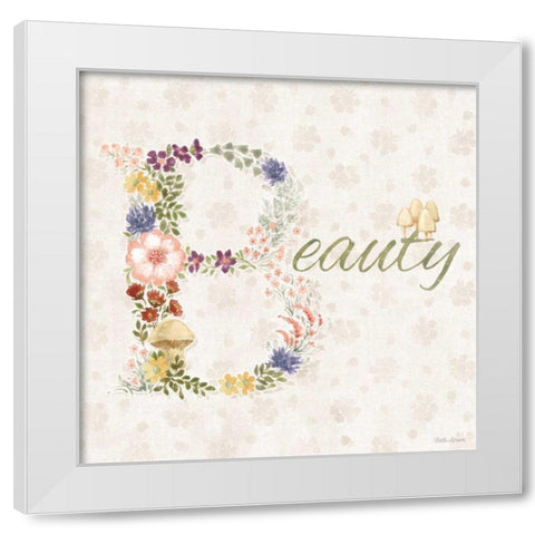 Cottage Charm X White Modern Wood Framed Art Print by Grove, Beth