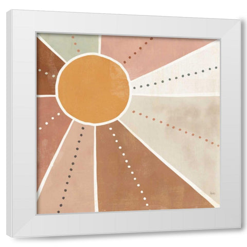 Botanical Form VI White Modern Wood Framed Art Print by Charron, Veronique