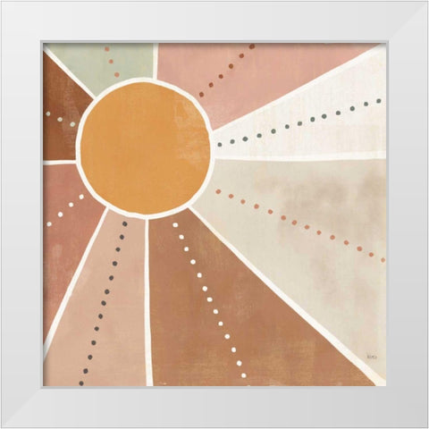 Botanical Form VI White Modern Wood Framed Art Print by Charron, Veronique